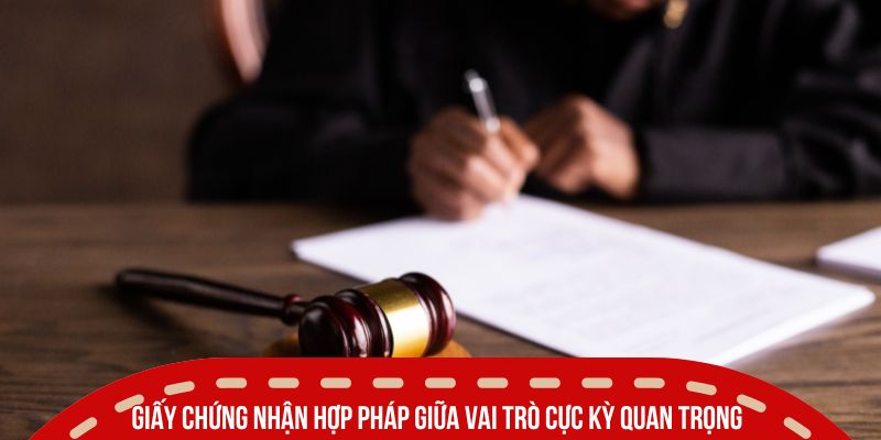 giay phep hoat dong giu vai tro quan trong
